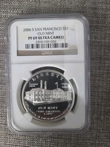 2006-S San Francisco Silver Dollar Cameo PF 69 Ultra NGC - Picture 1 of 2