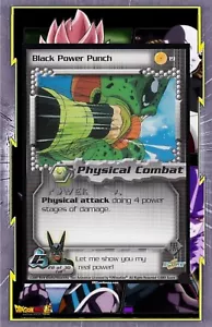 🌈Black Power Punch - #19 - Dragon Ball Card - CCG TCG English - Foto 1 di 1