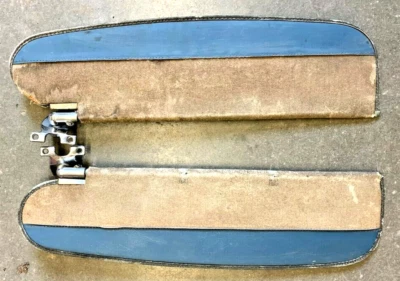 1955 CADILLAC SUN VISORS PASSENGER & DRIVER SIDES FLEETWOOD — 第 1/4 张图片