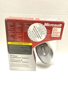 New Microsoft Wireless Intellimouse Explorer 2.0 Optical Mouse M03-00045 Model 1 - Picture 1 of 7
