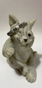 Figura de gato casi un ángel Quarry Critters Second Nature Design CHERISH #46488 - Imagen 1 de 10