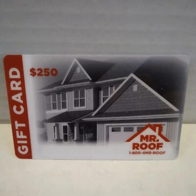 Mr. Tarjeta de regalo Roof $250 solo Ohio Foto 1 de 2