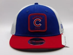 New Era 9Fifty MLB Chicago Cubs Low Profile Snapback Hat Blue - Picture 1 of 5