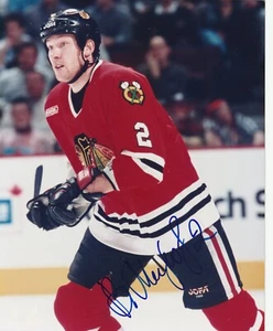 CHICAGO BLACKHAWKS BORIS MIRONOV SIGNED 8 X 10 PHOTO w COA - Picture 1 of 1