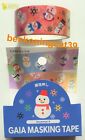Gaia Snowman Foil Stamping Washi Masking Tape 3 M 3.28 Yd Winter Christmas Japan