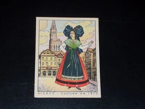 IMAGE - ALSACE - COSTUME DE 1875 - FOLKLORE - TRADITION - ANCIENNE - 1920/30 - Imagen 1 de 1