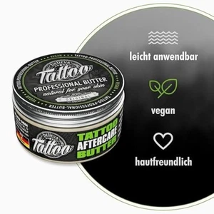 Believa Tattoo Aftercare Butter - Vegane Tattoopflege Creme 100ml - Bild 1 von 9
