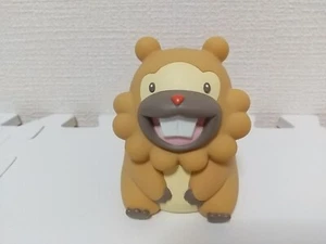 Pokemon Center 1, 2 Pokan! Sofubi mascot BIG Figure Bidoof 2023 Sinnoh Bidiza - Picture 1 of 7