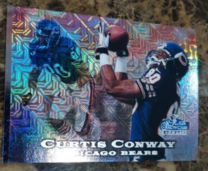 1998 Flair Showcase Row 0 Sec 2 Seat 73 Curtis Conway 1642/2000 Chicago Bears - Picture 1 of 4