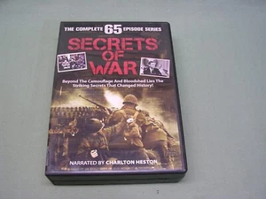 Secrets Of War, DVD Box Set, All 65 Episodes onf 13 DVD's - Picture 1 of 2