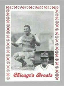 1976 GABBY HARTNETT Baseball Card Chicago's Greats Mint Chicago Cubs