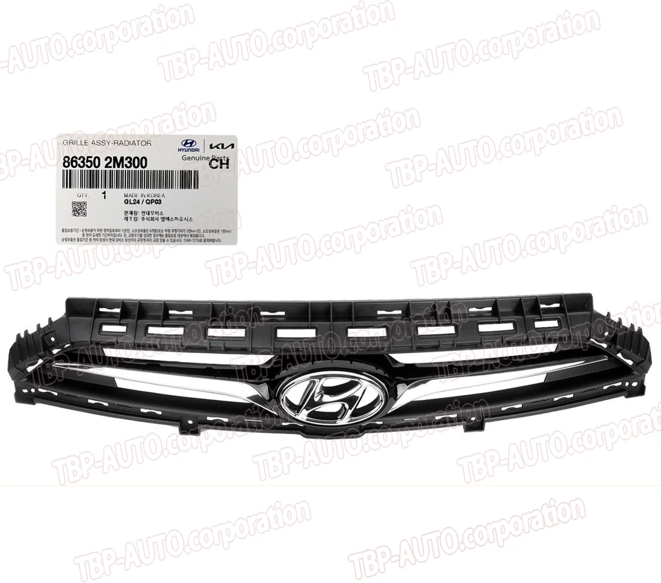 Rejilla de radiador GENUINA ® para Genesis Coupe 2013-2016 863502M300 Foto 1 de 1