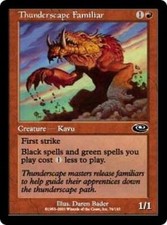 4 Thunderscape Familiar - LP - Planeshift - mtg - x4 4x