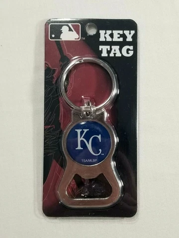 New Kansas City Royals Key Tag Ring Chain Bottle Opener Nice Cover