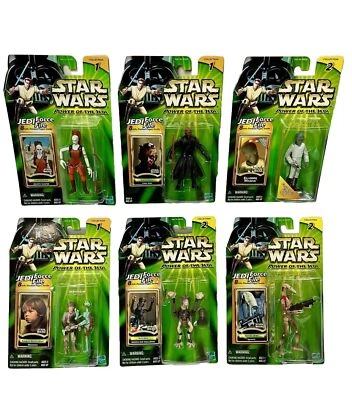 Star Wars POTJ 2000 LOTE 6: DROIDE DE BATALLA, ELLORRS MADAK, SING, ANAKIN, SEBULBA, BOCA Foto 1 de 4