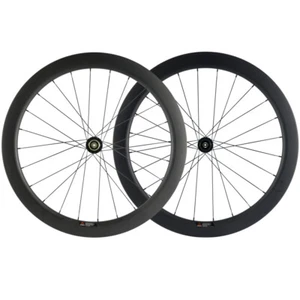 Cyclocross Fahrrad Carbonräder 55mm Clincher Carbon Radsatz DIsc Bremse U-Form - Bild 1 von 10