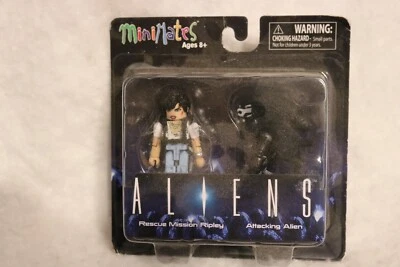 Minimates ALIENS-RESCUE MISSION ELLEN RIPLEY & ATTACKING ALIEN SELLADO 2015 Foto 1 de 4