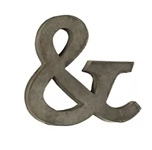 Rustic Primitive Hanging TIN BOX LETTER, 2.5”Tall - Picture 1 of 1