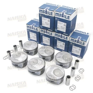 6x Pistons & Rings Set Mahle For Porsche Panamera 970 3.6L V6 M46.20 M46.40 - Picture 1 of 5