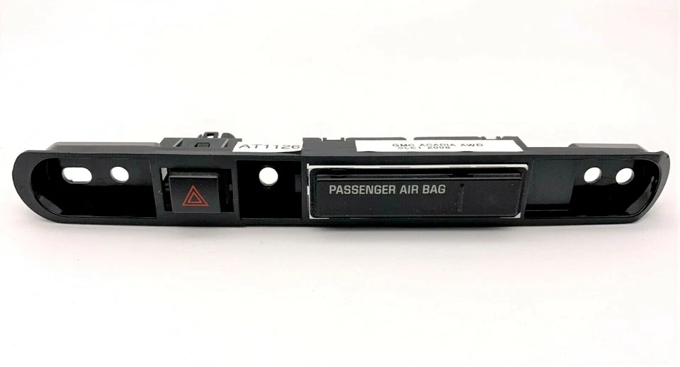 Interruptor de control de peligros negro OEM 07-12 GMC Acadia Traverse Center Dash Panel Foto 1 de 4