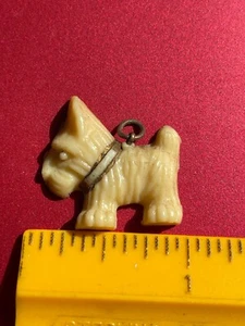 Juguete de colección Cracker Jack celuloide Scottie Dog/CJ18 - Imagen 1 de 2