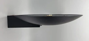 Pierre Disderot Postmodern/Memphis WALL SCONCE Matte Black, 1980's, Paris - Picture 1 of 7