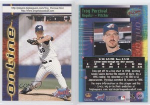 1998 Pacific Online Troy Percival #20