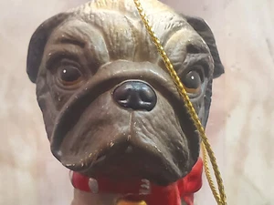 international Pug Dog Xmas Christmas tree decorations decoration ornament - Picture 1 of 7