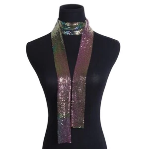 Punk Sequins Pendant Jewelry Necklace - Statement Fashion Jewelry Necklace 1pc - Picture 1 of 15