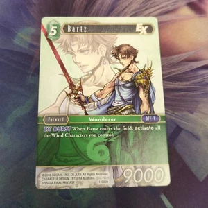 Final Fantasy TCG Opus I LP Bartz 1-080H - Picture 1 of 2