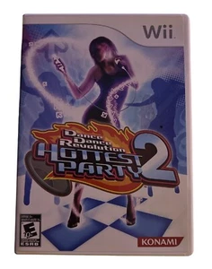 Dance Dance Revolution: Hottest Party 2 (Nintendo Wii, 2006) ~ Completo/EN CAJA - Imagen 1 de 4