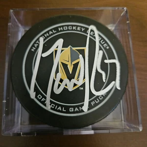 David Perron Vegas Golden Knights Signed Autographed Puck - Picture 1 of 1