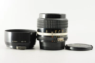 US 15% OFF NOW Nikon NIKKOR Ai-S AIS 85mm F/2 MF Portrait Lens Black #3704 - Image 1 of 4