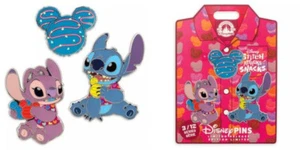 🏰 Disney Pin's Stitch 3/12 - Macaron Attacks Snacks Limited Edition 🏰 - Bild 1 von 4