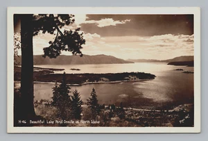 Postcard RPPC Lake Pend Oreille North Idaho Unposted - Picture 1 of 2