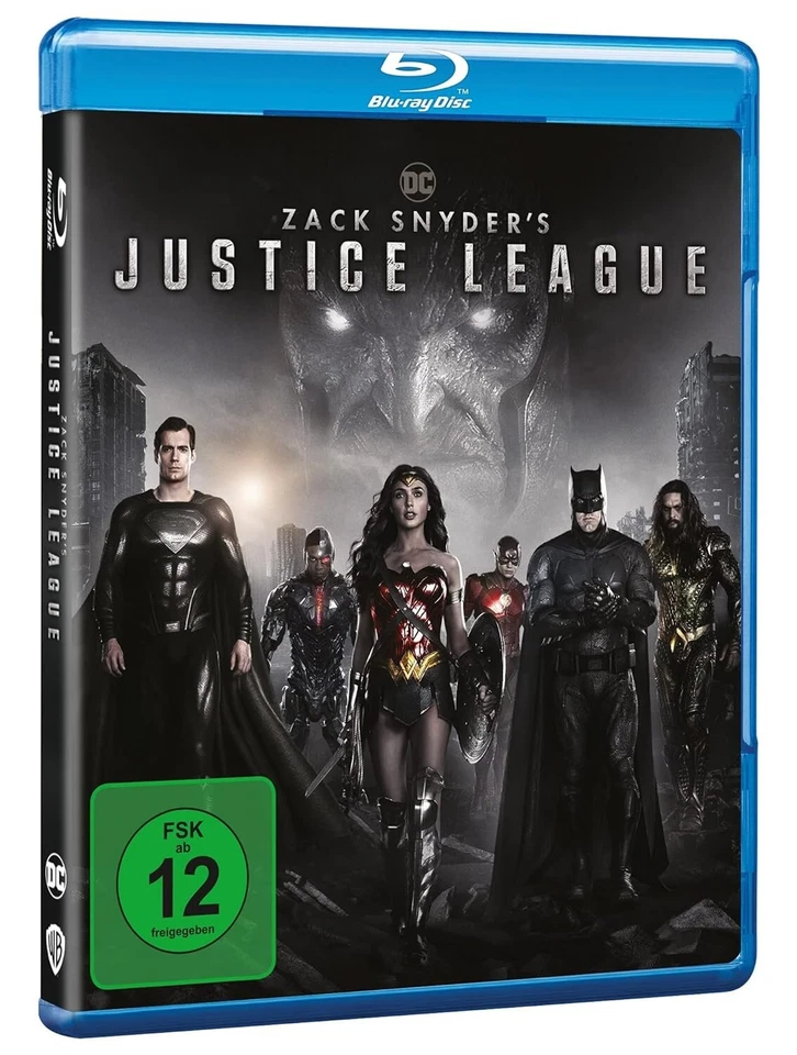 Justice League (2021)[Blu-ray/Neu/OVP] DC-/ 4-stündiger Zack Snyder Cut - Bild 1 von 4