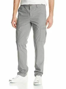 Calvin Klein Jeans Men's Slim Straight Light Weight Cargo Pant Chrome Size 40x30 - Picture 1 of 4