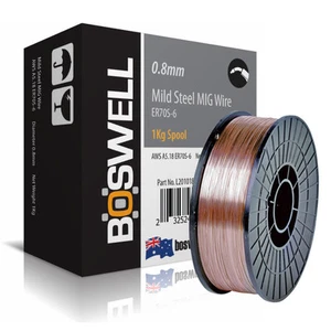 Boswell - 0.8mm x 1KG Mild Steel ER70S-6 MIG WELDING WIRE - Welder Wires - Picture 1 of 1