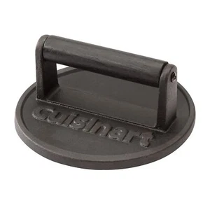 	Cuisinart Schiacciato Burger Grill Pressa Ghisa Peso Resistente CISB-111	 - Foto 1 di 7