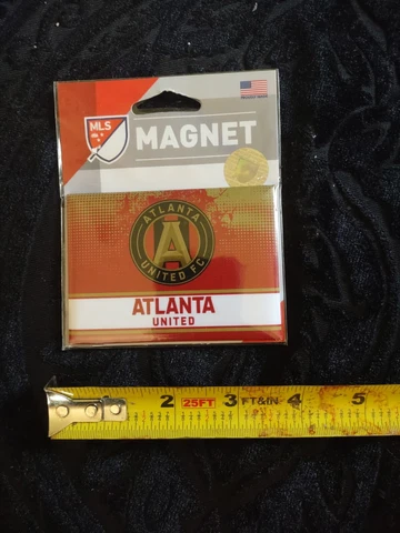 New Atlanta United FC Logo Fridge Magnet Red ATL Soccer MLS Magnet Free Shipping Cover