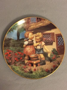 Quietschsauber 1990 Hummel Little Companions Sammelteller - 8 1/4" Durchmesser - Bild 1 von 2