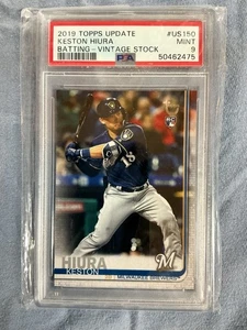 2019 Tops Update Keston Hiura Psa 9 - Picture 1 of 2