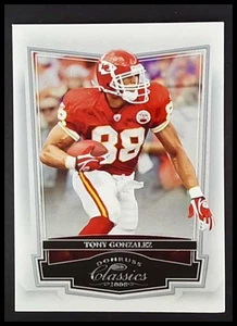 2008 Donruss Football Classics Tony Gonzalez #50 Kansas City Chiefs - Picture 1 of 10