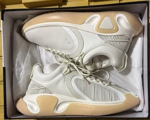 Balmain B Runner. Weiß Beige. Größe 47 EU / 13 US. Einhorn. gebraucht - Bild 1 von 4