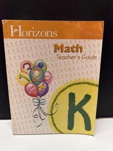 Horizons Math Kindergarten Teacher's Guide Homeschool Curriculum - Picture 1 of 6