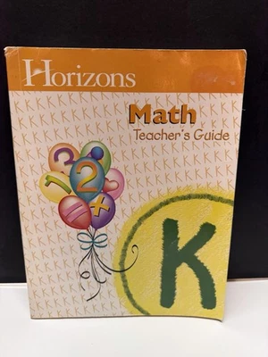 Horizons Math Kindergarten Teacher's Guide Homeschool Curriculum - Image 1 of 4
