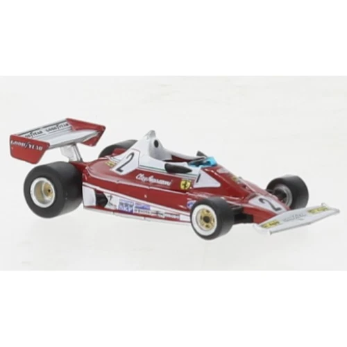 FERRARI 312 T2 N.2 1976 C.REGAZZONI 1:87 Brekina Formula 1 Modellino Nuovo - Immagine 1 di 1