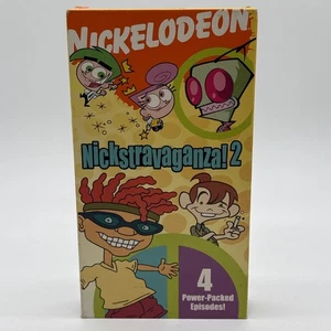 Nickstravaganza 2 VHS Oddparents Invader ZIM Chalkzone Rocket Power Nickelodeon - Bild 1 von 8