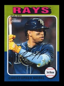 Topps Heritage 2024 cromo #575 Christopher Morel HN/699 - Imagen 1 de 3