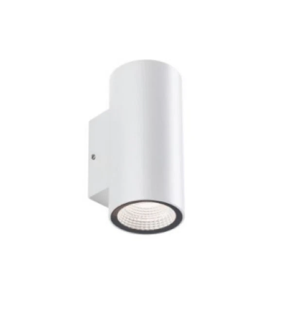 Applique LED 6W da esterno in alluminio bianco luce naturale 4000K IP65 Sovil SI - Immagine 1 di 1